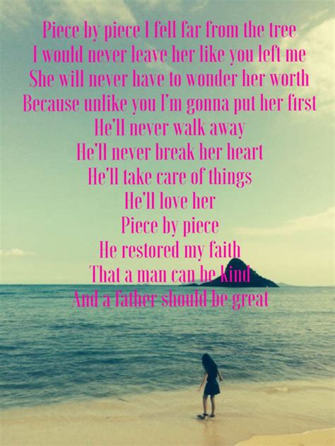 Piece by Piece Lyrics