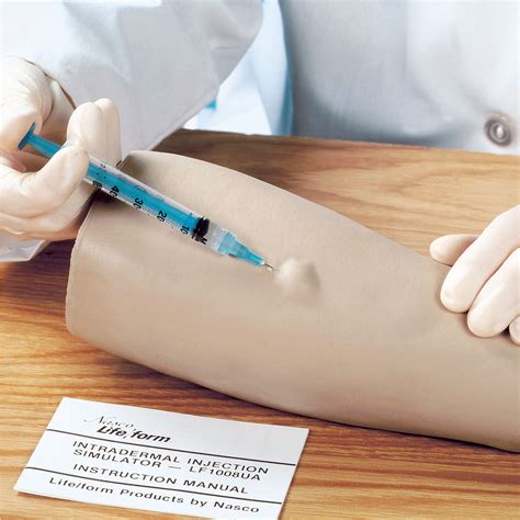 Arm Intradermal Injection Model Injection Practice Skin Test Training