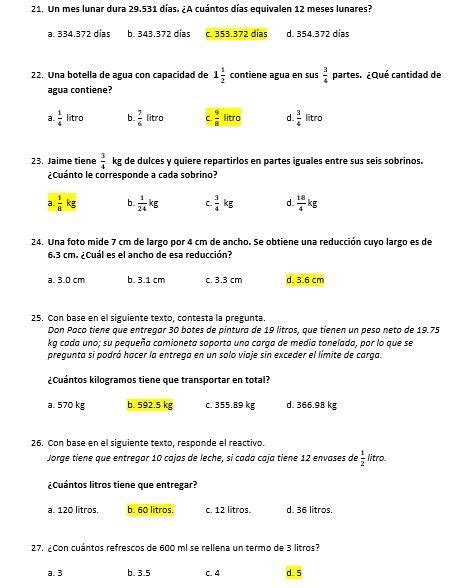 Exámenes 2do Trimestre 1er Grado De Secundaria En 2022 Problemas