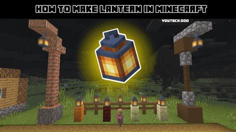 How To Make Lanterns In Minecraft Step By Step Tutorial