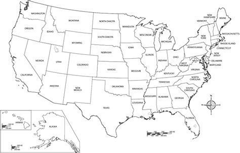 World Maps Library Complete Resources Blank Maps Of The Us With
