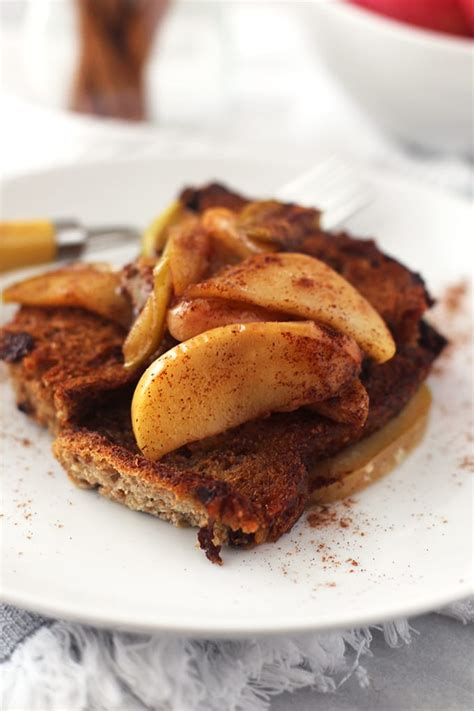 Upside Down Baked Apple French Toast Fitliving Eats By Carly Paige