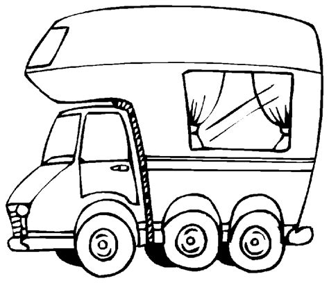 Motorhome Drawing at Free for personal use Motorhome