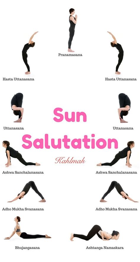How To Do The Sun Salutation Morning Yoga Poses Kahlmah Morning