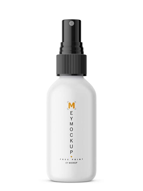 Download Free Glass Clean Spray Bottle Label Mockup (With images ...