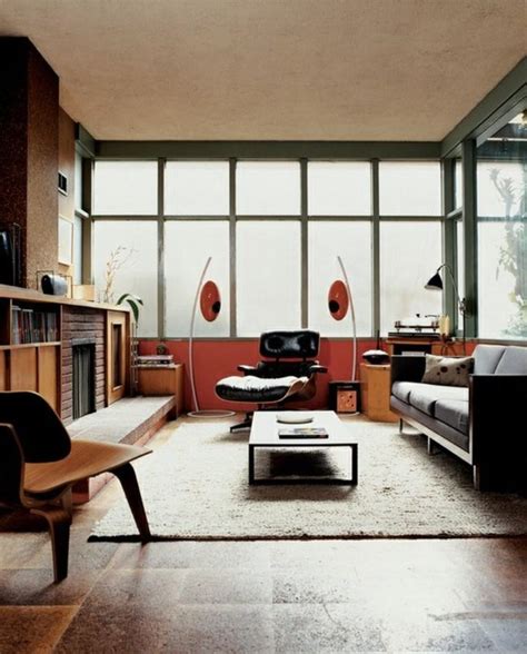 If you'd prefer a large lazy boy style chair to a more modern yet less comfortable. 20 Captivating Mid-Century Living Room Design Ideas - Rilane