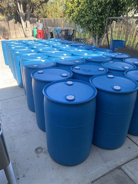 Plastic Drums 55 Gallon Super Clean For Sale In San Gabriel Ca Offerup