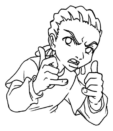 Boondocks Coloring Pages Printable For Free Download