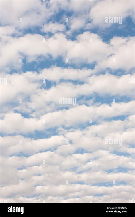 Dense Fluffy Cirrocumulus Clouds Formation Hi Res Stock Photography And