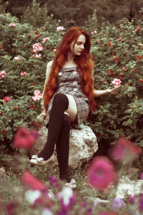 Galina Rogozhina Lange Rote Haare Rote Haare Rotes Haar