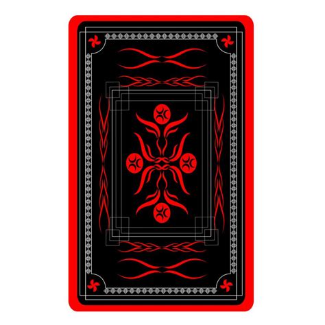 Playing Card Back Side 535738 Vector Art At Vecteezy
