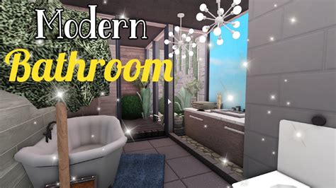 Bloxburg Modern Bathroom Ideas Roblox•20k• Speedbuild Youtube