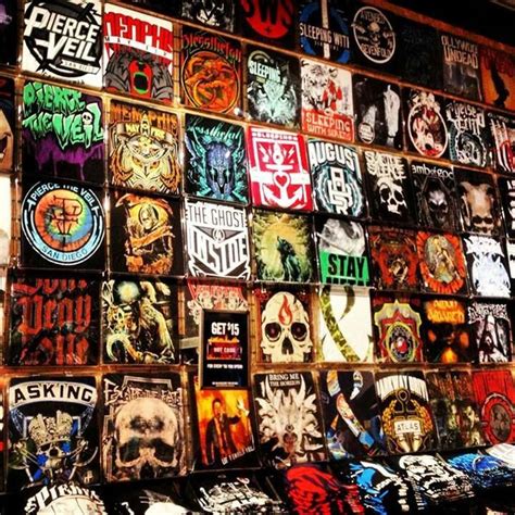 Best wa ever!! Best spot in Hot Topic... | Band merch, Band merchandise