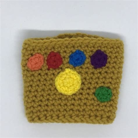 This item is on backorder! Infinity Gauntlet Cup Cozy - Reusable Cold Hot Beverage ...