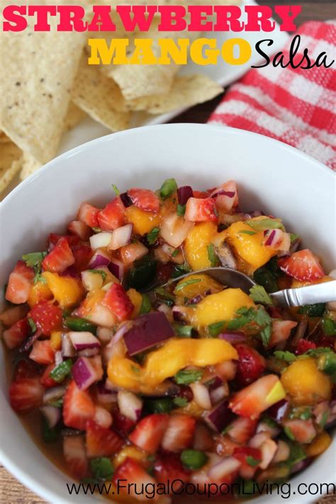 Summer Strawberry Mango Salsa Recipe
