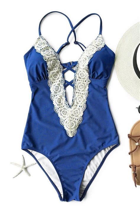 The Lace One Piece Swimsuit Is Here To Solve All Your Swimwear Dilemmas