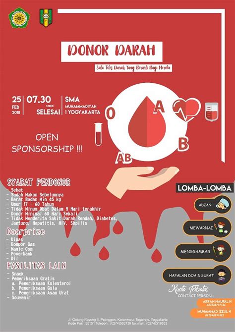 Share to twitter share to facebook. Kegiatan Donor Darah