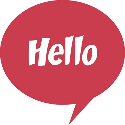 Hello Transparent Background Png Png Arts