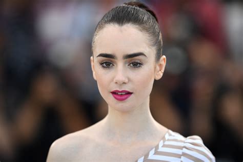 Lily Collins 10000 Was Stolen Thieves Took Wedding Rings The