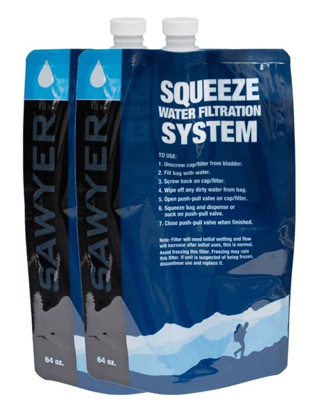 Sawyer Replacement Squeeze Pouches Packs | Sawyer NZ ...