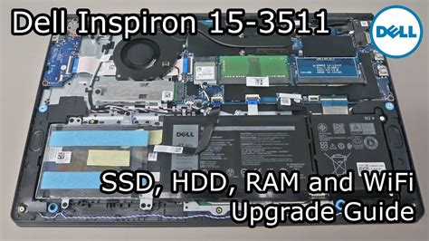 Dell Inspiron 15 3511 2021 Upgrade Guide M2 Ssd 25 Hdd Ddr4