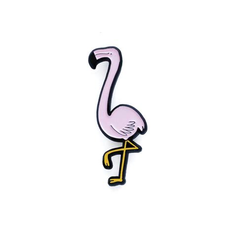 Flamingo Enamel Pin Enamel Pins Enamel Pin Badge Hard Enamel Pin