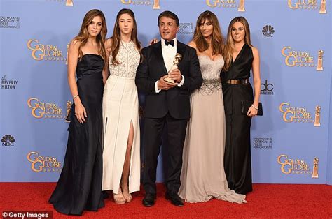 Sylvester stallone's daughters sophia, sistine, and scarlet look amazing during family dinner for their mom jennifer flavin's birthday. Sylvester Stallone celebrates 23rd anniversary with wife ...
