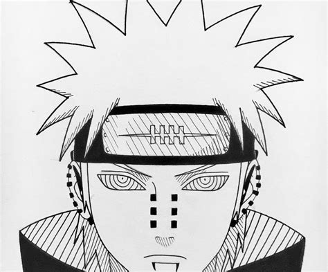 Pain Kakashi Drawing Naruto Easy ~ Drawing Easy