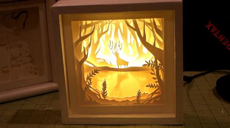 DIY Paper-cut Light Box | Chezlin