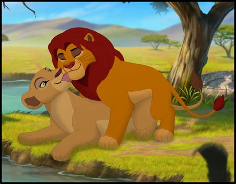 Rule 34 Disney Duo Felid Female Feral Hi Res Kaion Lion Male Male