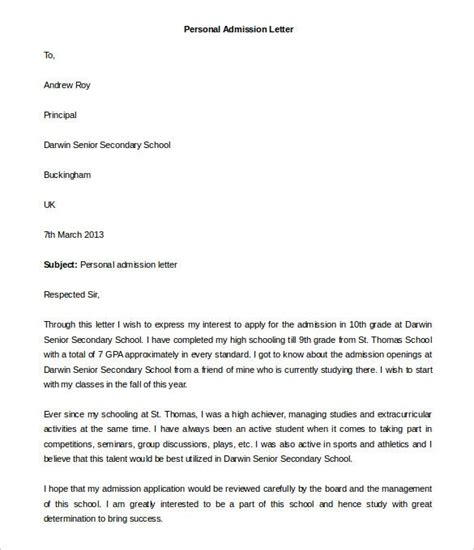 34 Personal Letter Templates Free Sample Example Format Download