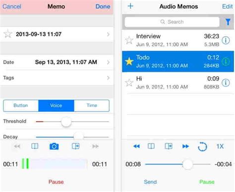 We like just press record because it manages to make itself worth its asking price by offering a different experience and feature set than apple's offering. The New Best Voice Recorder Apps For iPhone, iPad