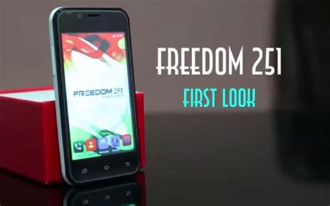 Freedom 251 The Cheapest Smartphone In The World