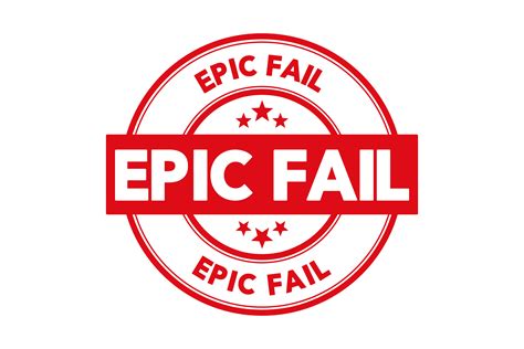 Round Epic Fail Stamp Psd Psdstamps