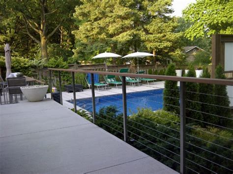Customer Review Clearview® Cable Railing System With Wood Top Rail In