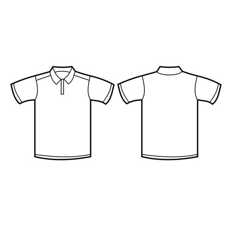 Polo Shirt Vector at GetDrawings | Free download