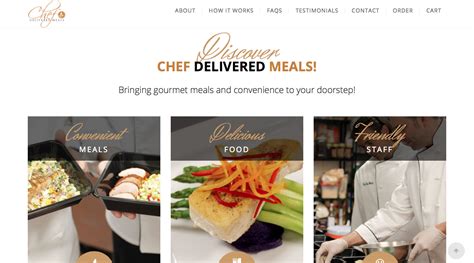 Chef Delivered Meals Pv Webmasters