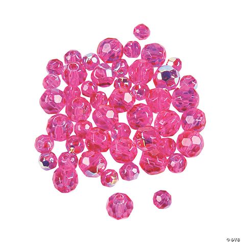 Fuchsia Ab Crystal Round Beads 4mm 6mm Discontinued