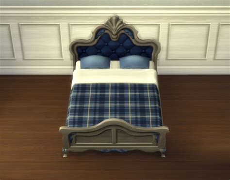 Galleon Bed Frame Texture Referencing By Plasticbox Sims 4 Furniture