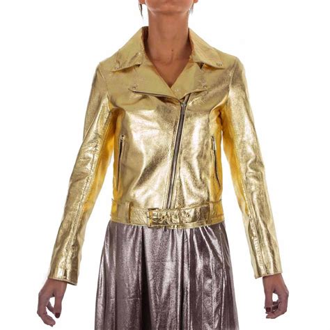 Metallic Gold Jacket Jackets Maker Gold Jacket Leather Jackets