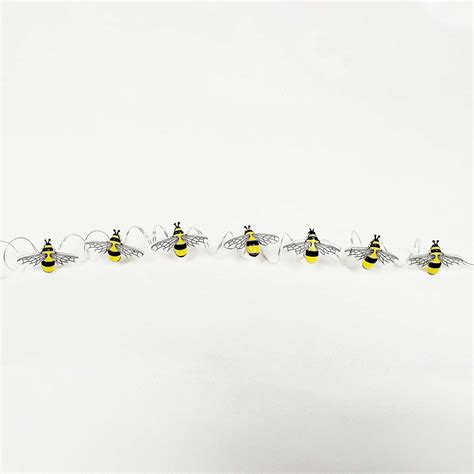 Mainstays 6ft Bumble Bee Indoor Led Fairy String Lights With Battery