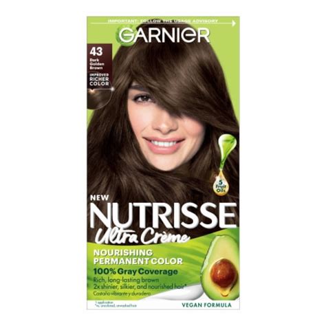 Garnier Nutrisse Dark Golden Brown Cocoa Bean Nourishing Hair Color Creme Ct Ralphs