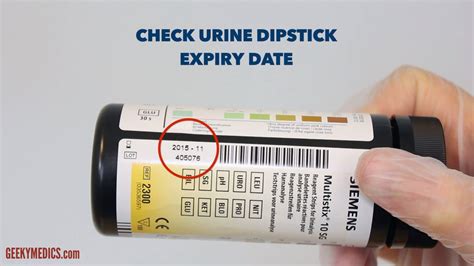 Urinalysis Osce Guide Urine Dipstick Geeky Medics