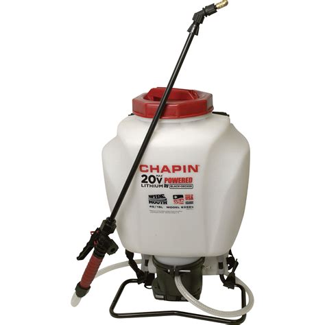 Chapin Li Ion Battery Powered Backpack Sprayer — 4 Gallon Capacity 35