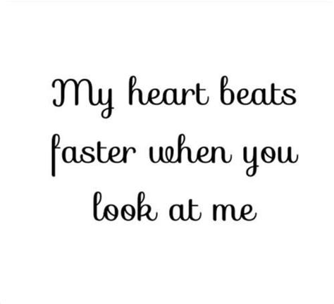 My Heart Beats Faster When I See You ️ This Is Soooo True Heart