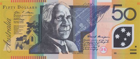 Australia 50 Dollar Note B228 Portrait Used Without Permission