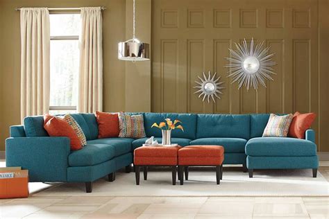 Mohair velvet can be quite sumptuous and comfortable; 12 Best Ideas of Colorful Sectional Sofas