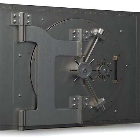 Bank Safe Vault 3d Model