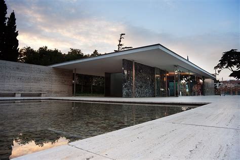 German pavilion), designed by ludwig mies van der rohe and lilly reich. Barcelona Pavilion - Ludwig Mies van der Rohe