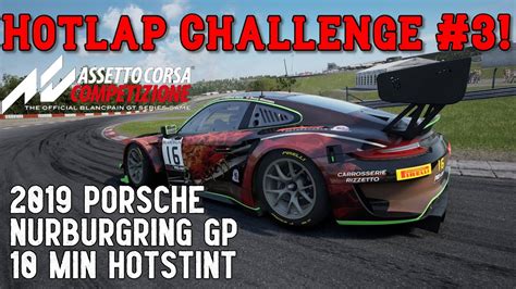 Hotlap Challenge Assetto Corsa Competizione Porsche Hotstint